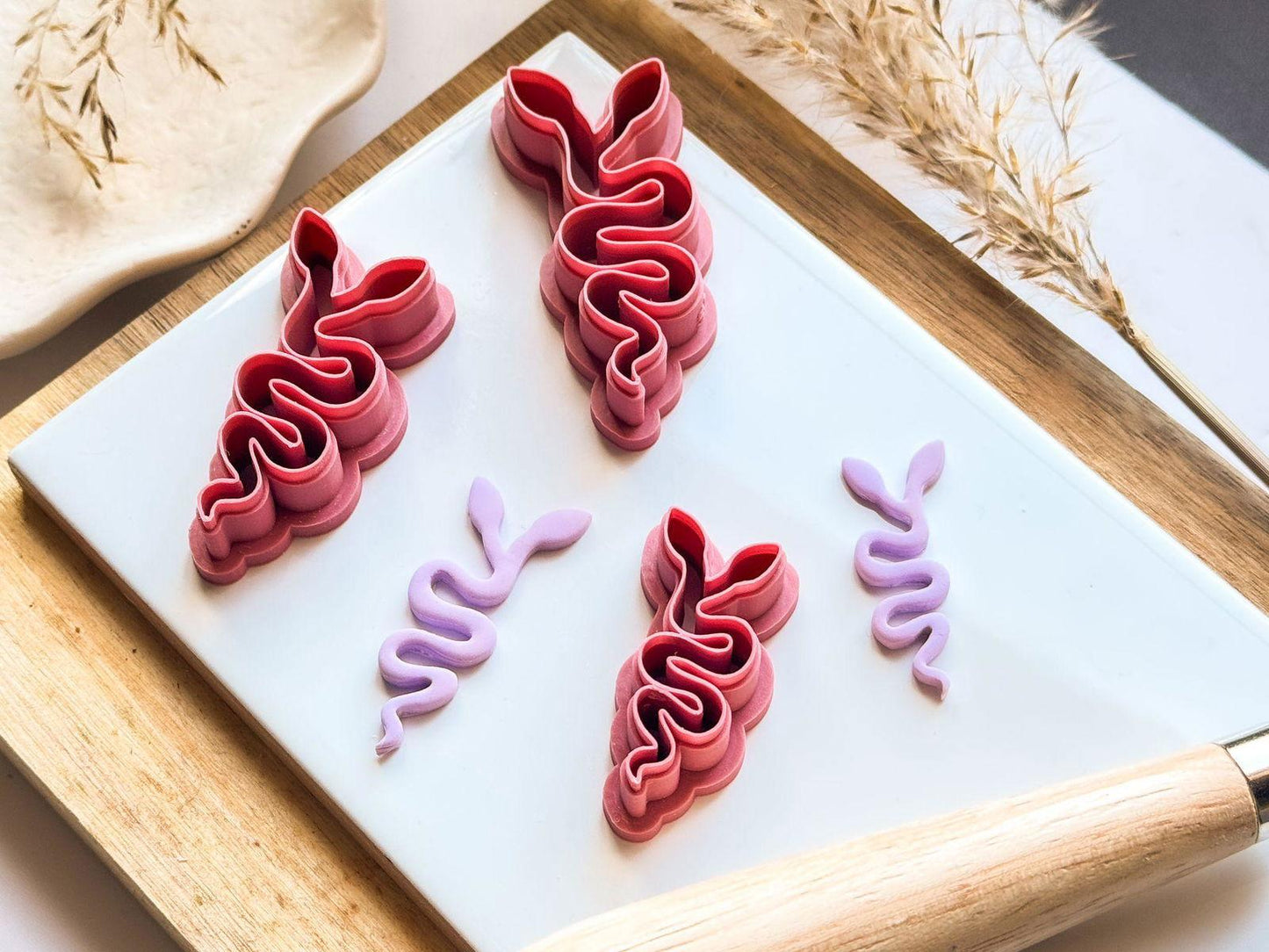 2 Headed Snake Clay Cutter - Fabled Cutters