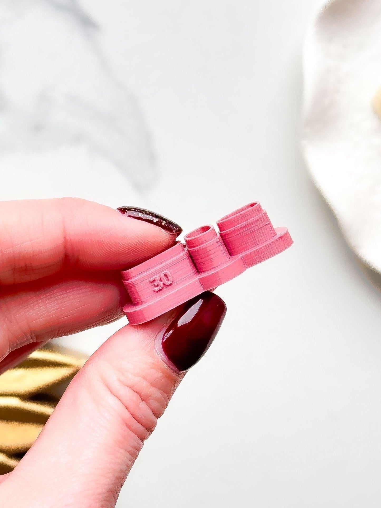 3 in 1 boho polymer clay cutter - pebble - Fabled Cutters