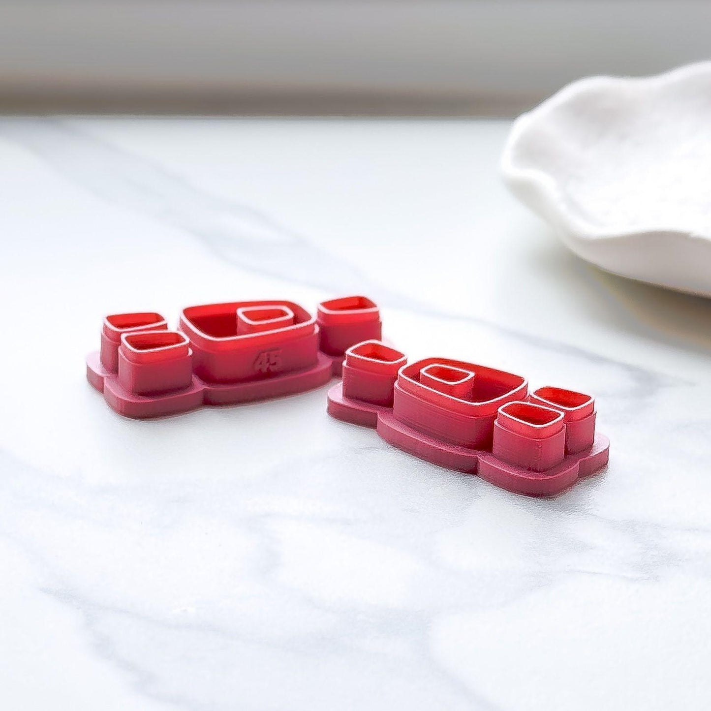 4 in 1 Rectangular Boho Polymer Clay Cutters - Fabled Cutters