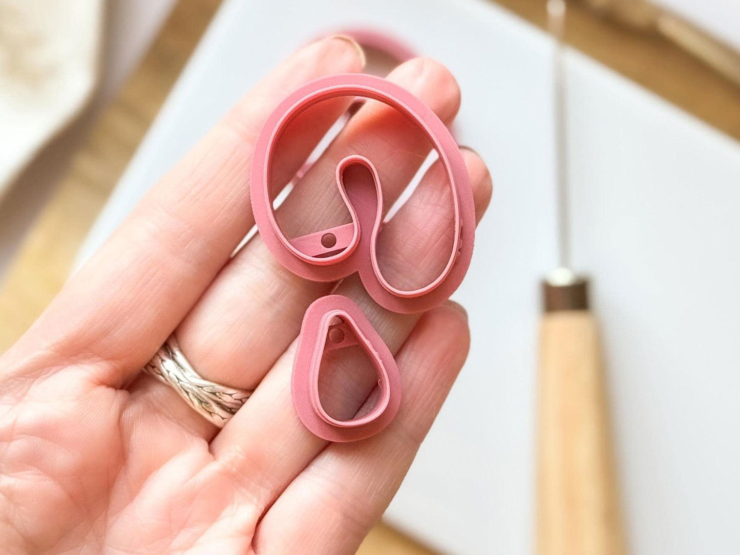 Abstract Clay Earring Cutter Set of 2 - Fabled Cutters