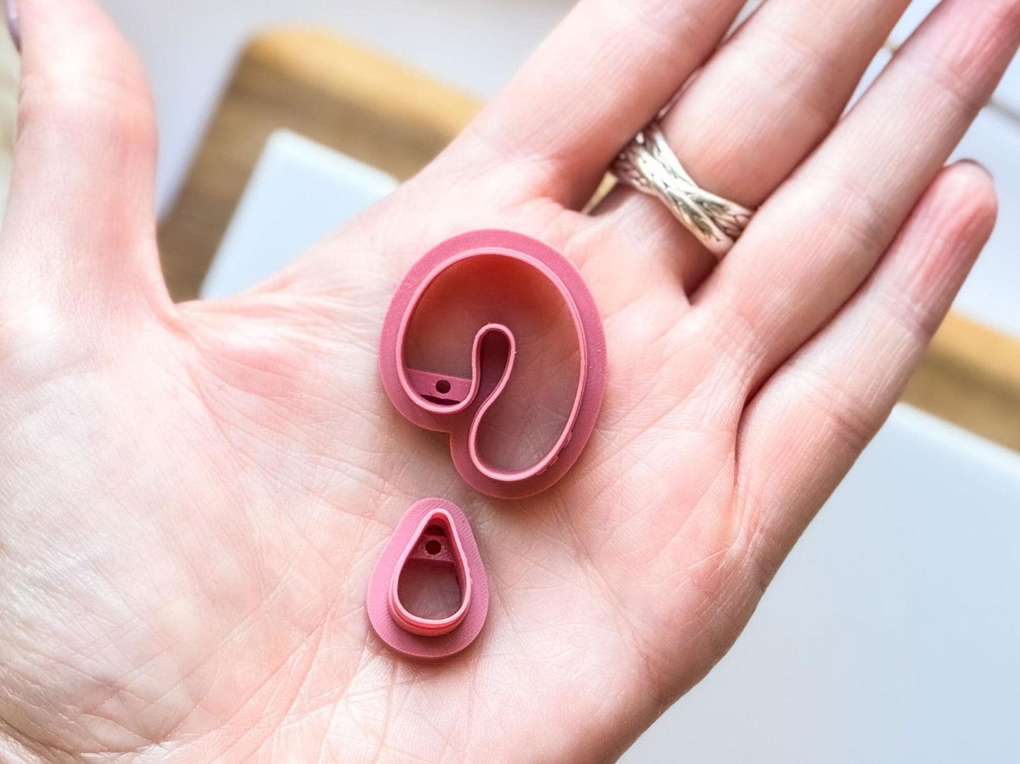 Abstract Clay Earring Cutter Set of 2 - Fabled Cutters
