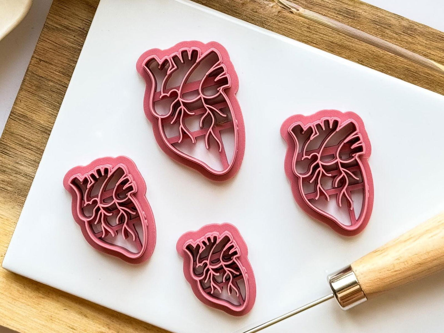 Anatomical Heart Clay Cutter - Fabled Cutters