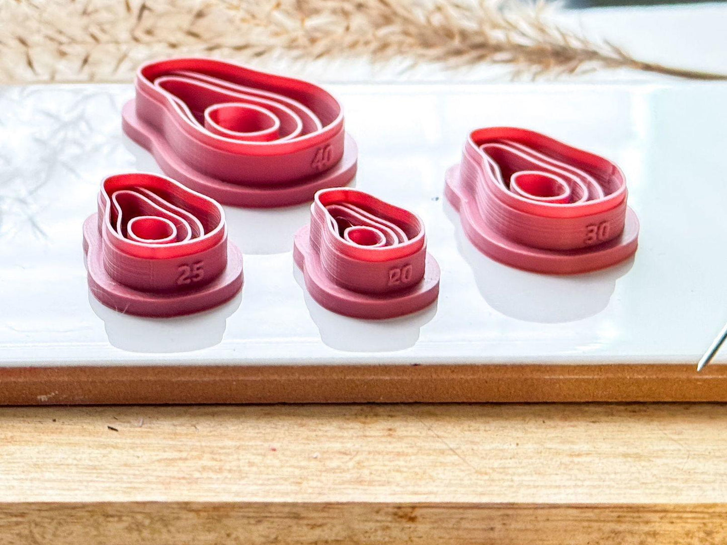 Avocado Polymer Clay Cutter - Fabled Cutters