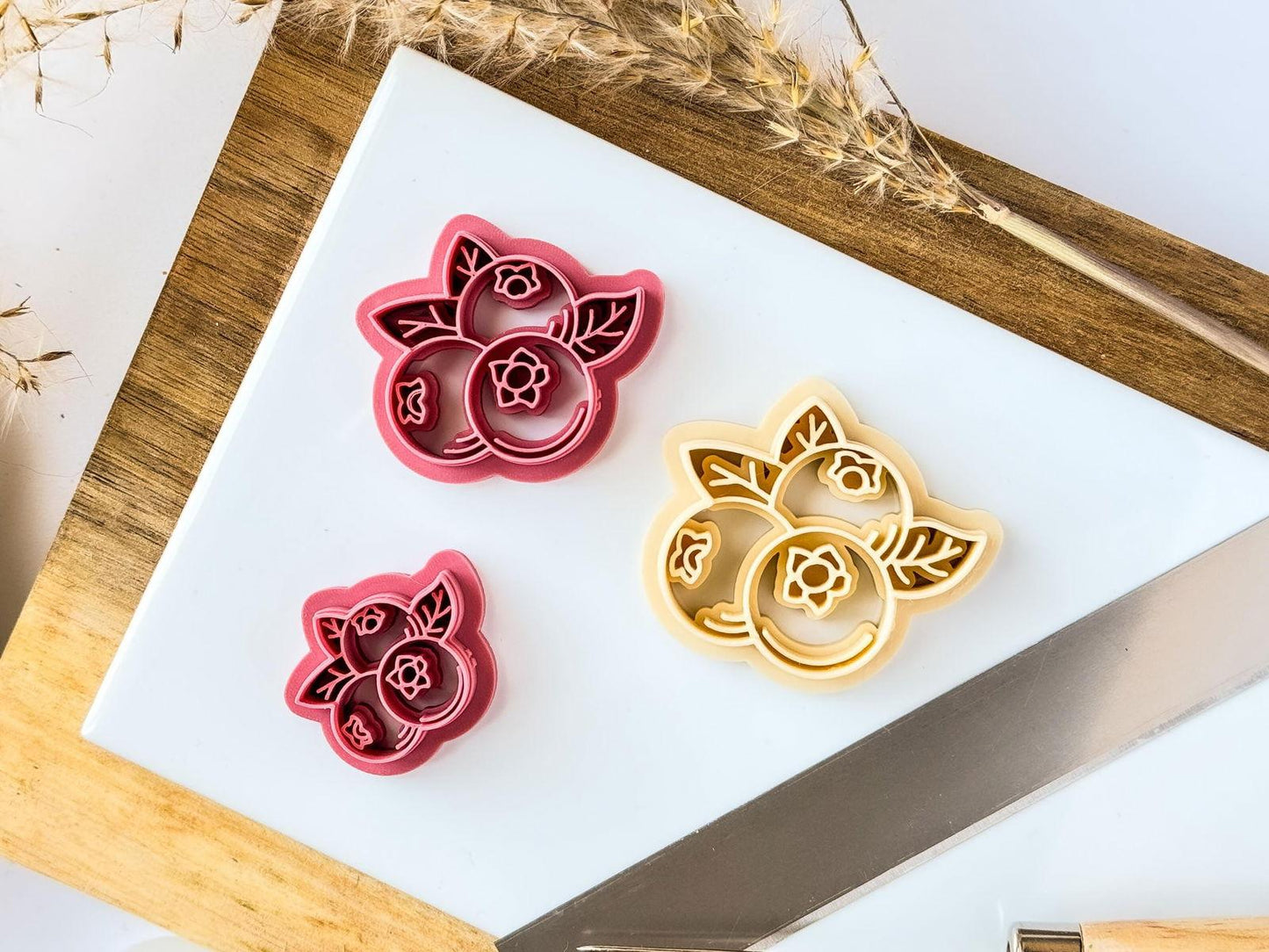 Blueberry Polymer Clay Cutter - Fabled Cutters