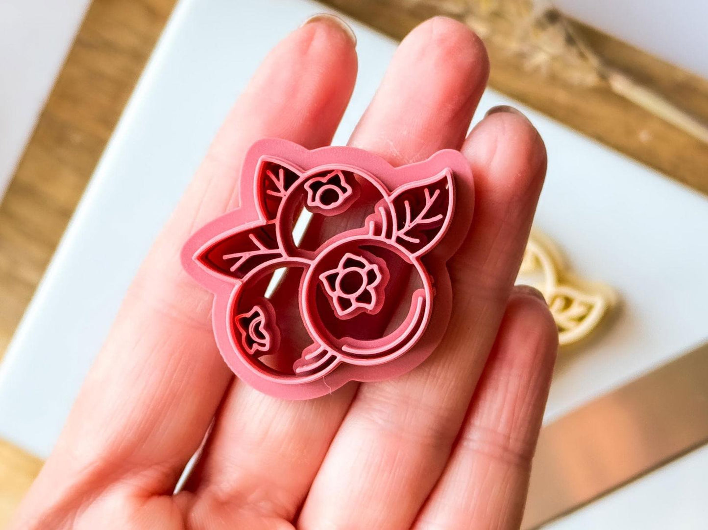 Blueberry Polymer Clay Cutter - Fabled Cutters