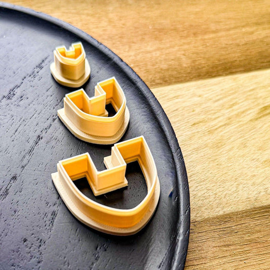 Boho Half Donut Clay Cutter - Outline - Fabled Cutters