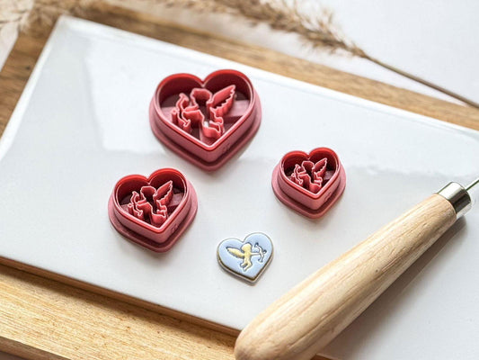 Cupid Polymer Clay Cutter - Imprint - Fabled Cutters