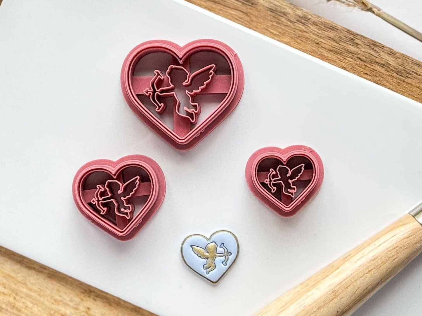 Cupid Polymer Clay Cutter - Imprint - Fabled Cutters