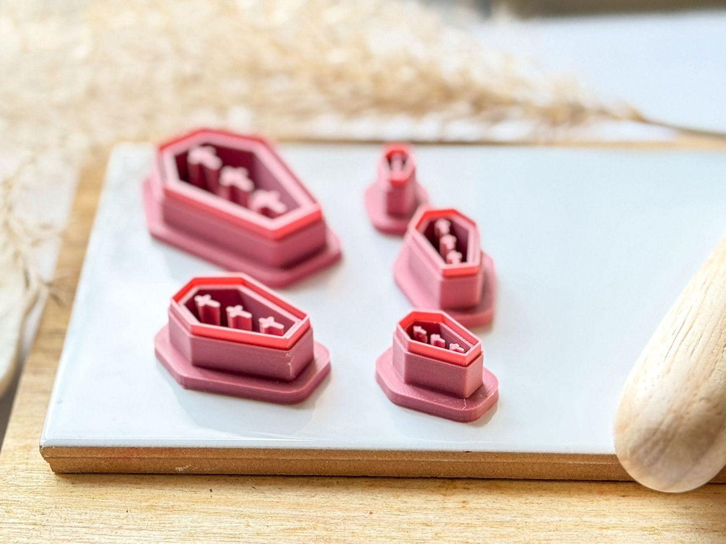 Cursed Coffin Polymer Clay Cutter - Fabled Cutters