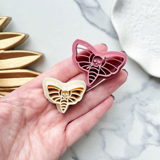 Deaths head hawk moth clay cutter - Fabled Cutters
