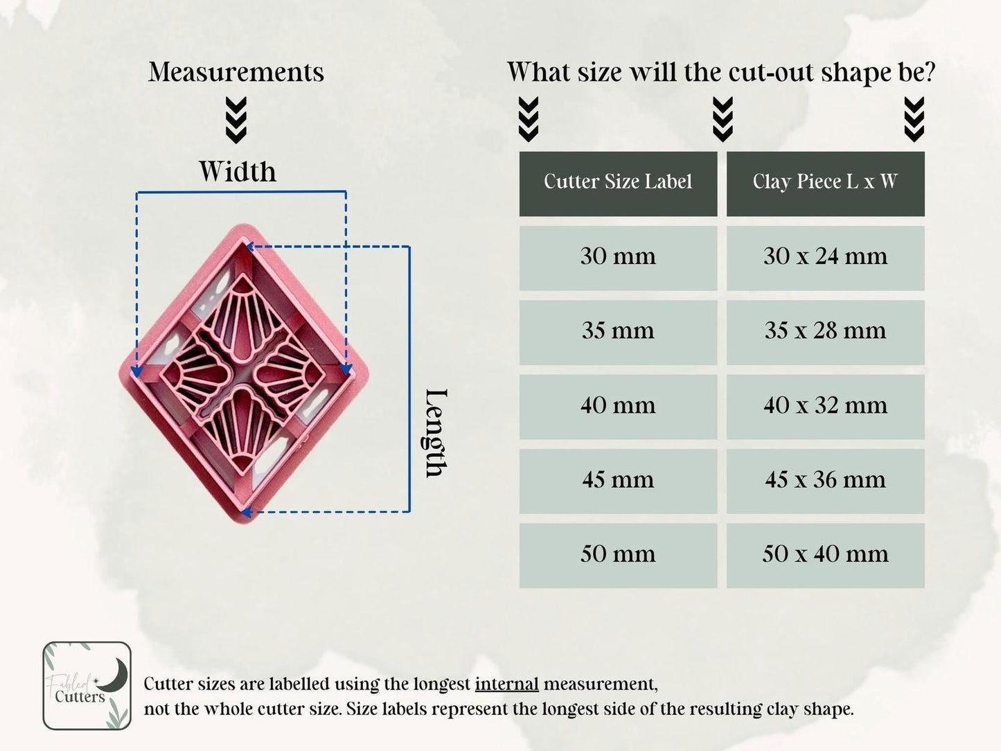 Diamond Clay Cutter - Fabled Cutters