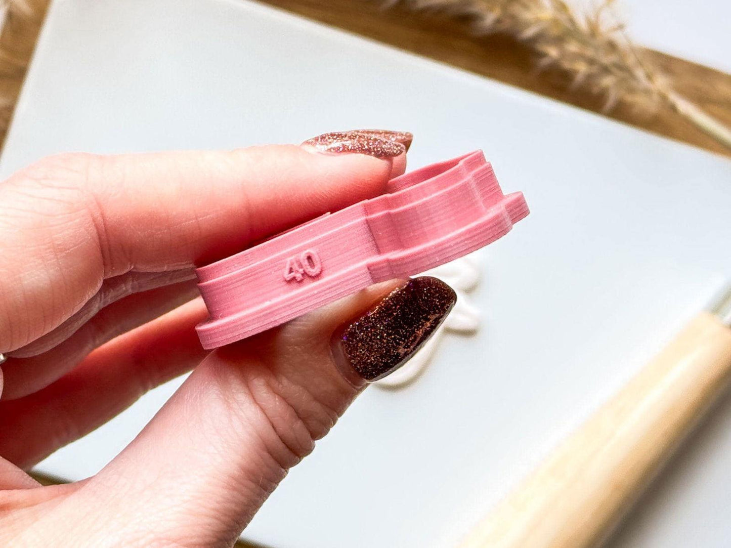 Double Mushroom Polymer Clay Cutter - Fabled Cutters