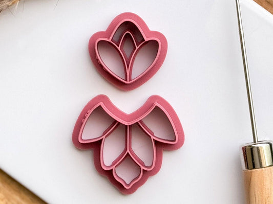 Floral Clay Earring Cutter Set - Fabled Cutters