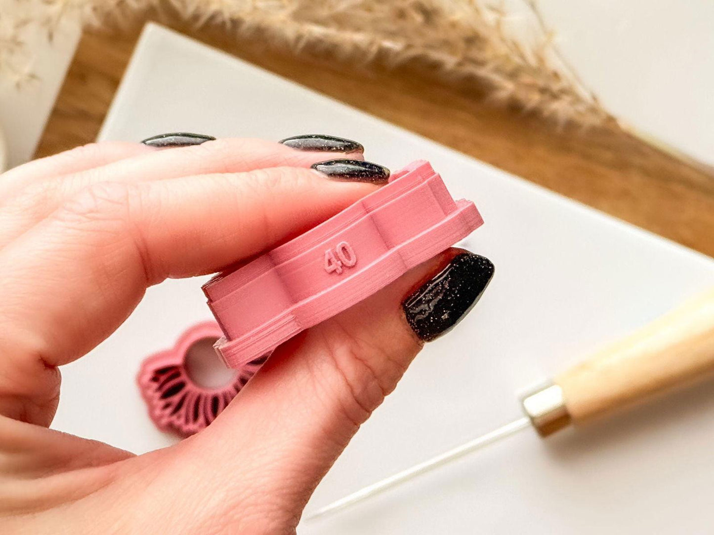 Half Sunflower Polymer Clay Cutters - Fabled Cutters