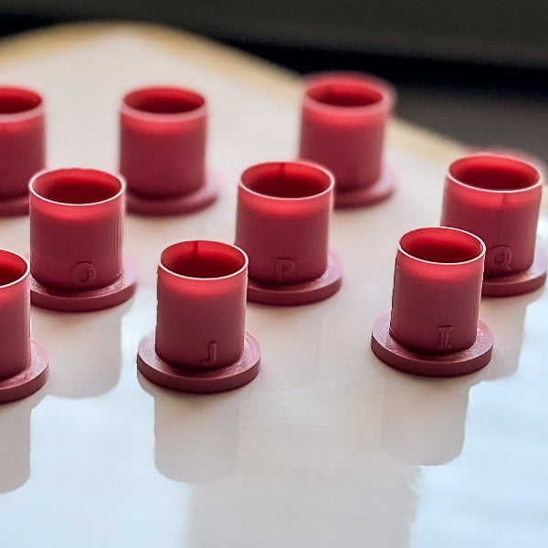 Clay Ring Cutter Set Sizes H-V