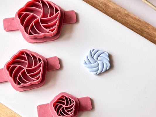 Knot Shaped Polymer Clay Cutters - Hexagon - Fabled Cutters