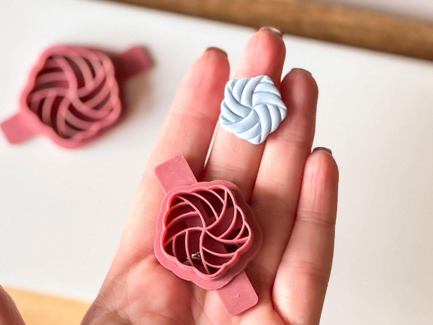 Knot Shaped Polymer Clay Cutters - Hexagon - Fabled Cutters