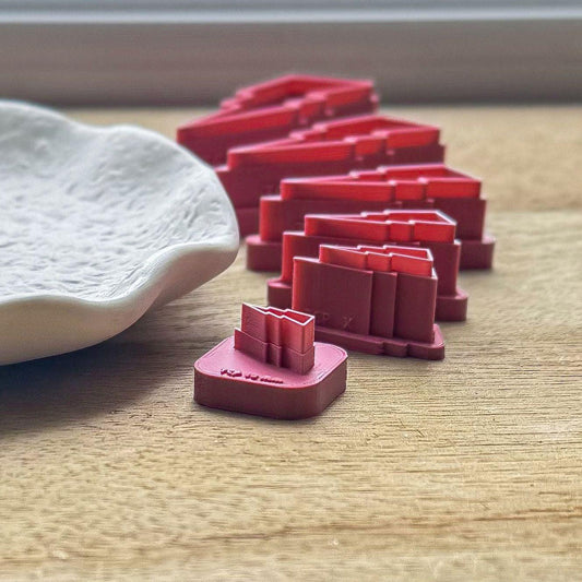 Lightening Bolt Polymer Clay Cutter - Fabled Cutters