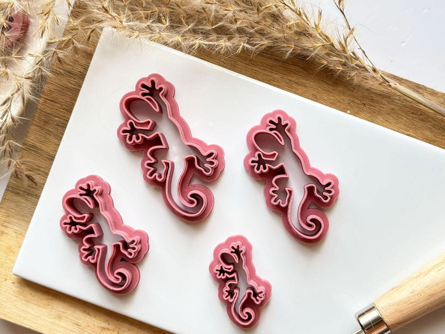 Lizard Polymer Clay Cutter - Fabled Cutters