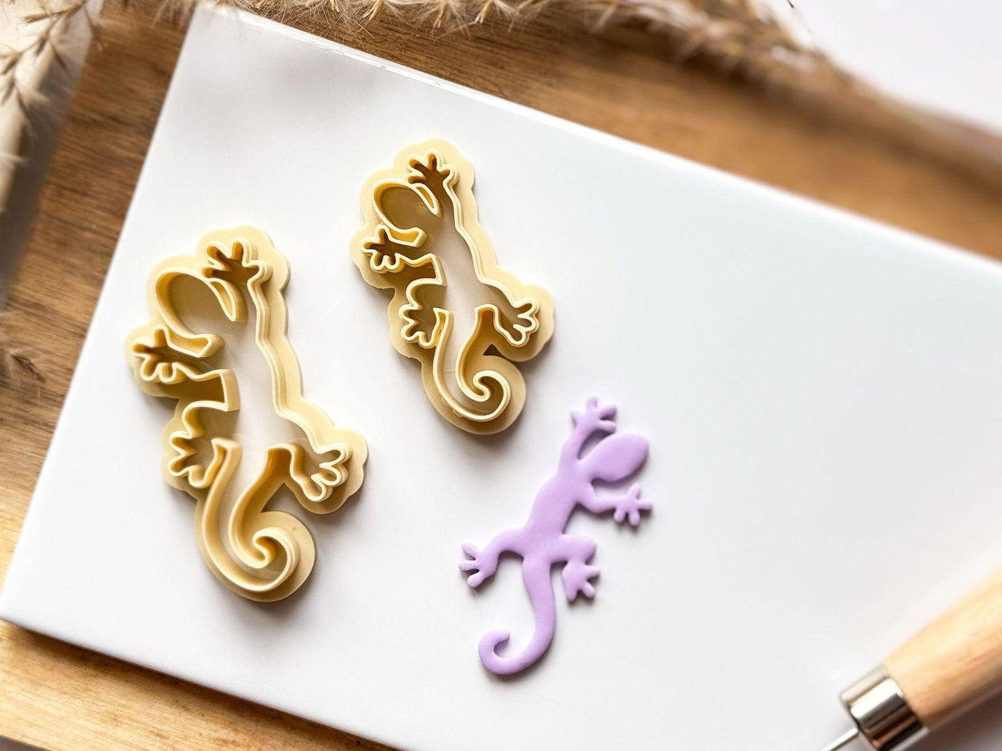 Lizard Polymer Clay Cutter - Fabled Cutters