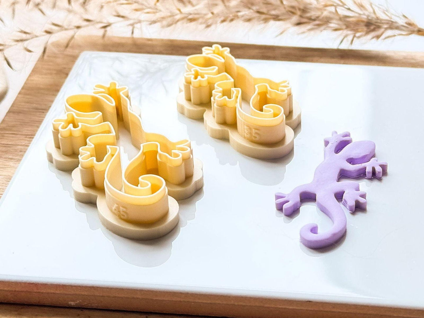 Lizard Polymer Clay Cutter - Fabled Cutters