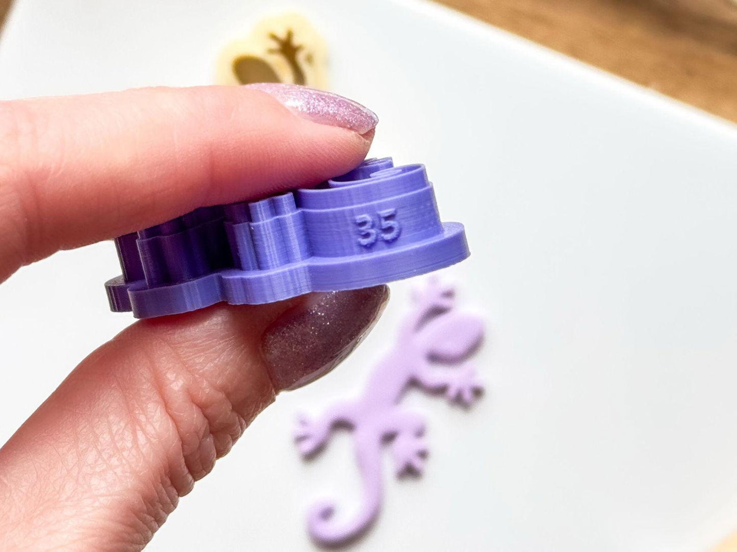 Lizard Polymer Clay Cutter - Fabled Cutters