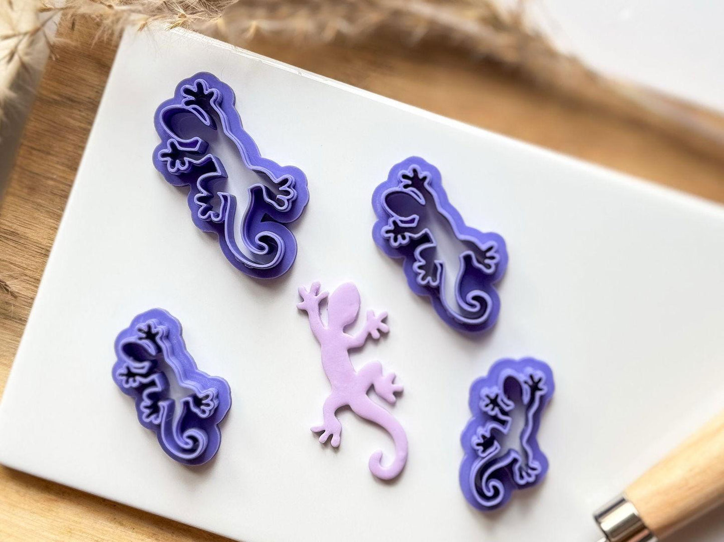 Lizard Polymer Clay Cutter - Fabled Cutters