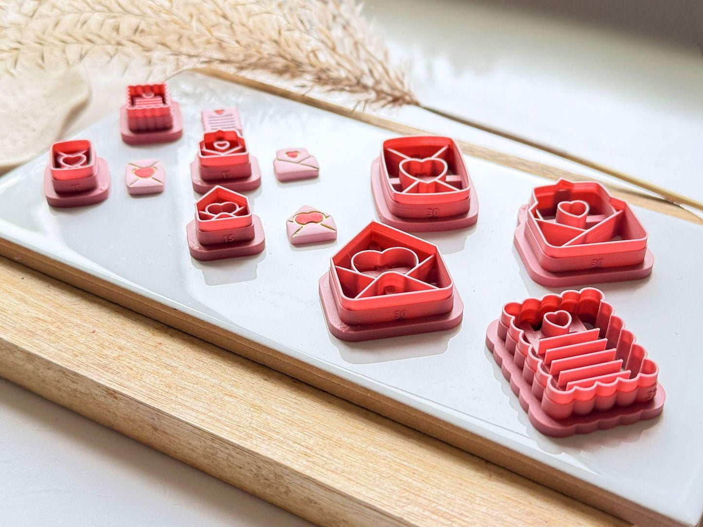 Love Letter Clay Cutter Set of 4 - Fabled Cutters