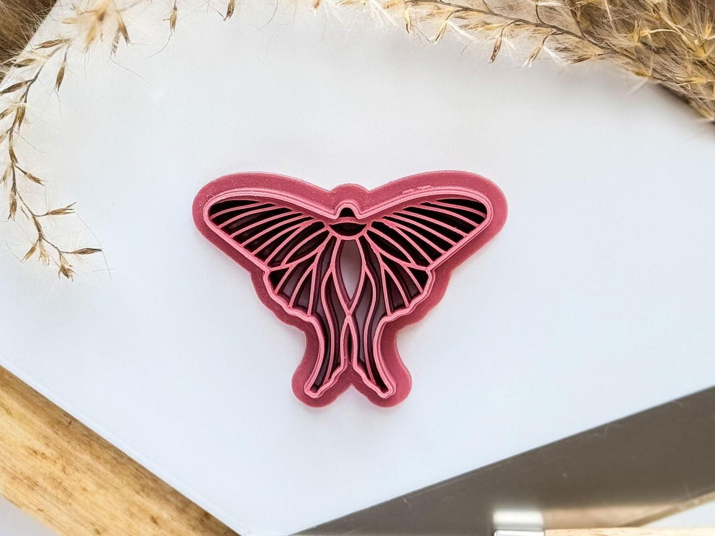 Lunar Moth Clay Cutter - Fabled Cutters