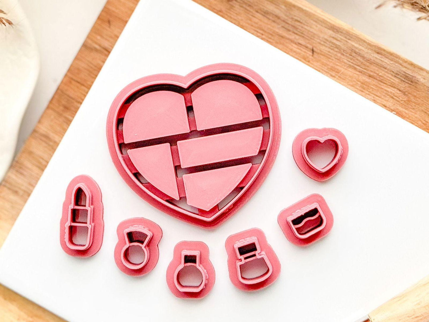 Make-up Shelf Bookcase Clay Cutter Set - Fabled Cutters