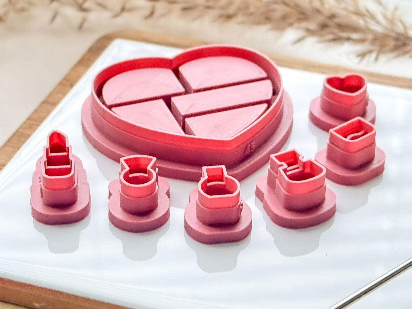 Make-up Shelf Bookcase Clay Cutter Set - Fabled Cutters