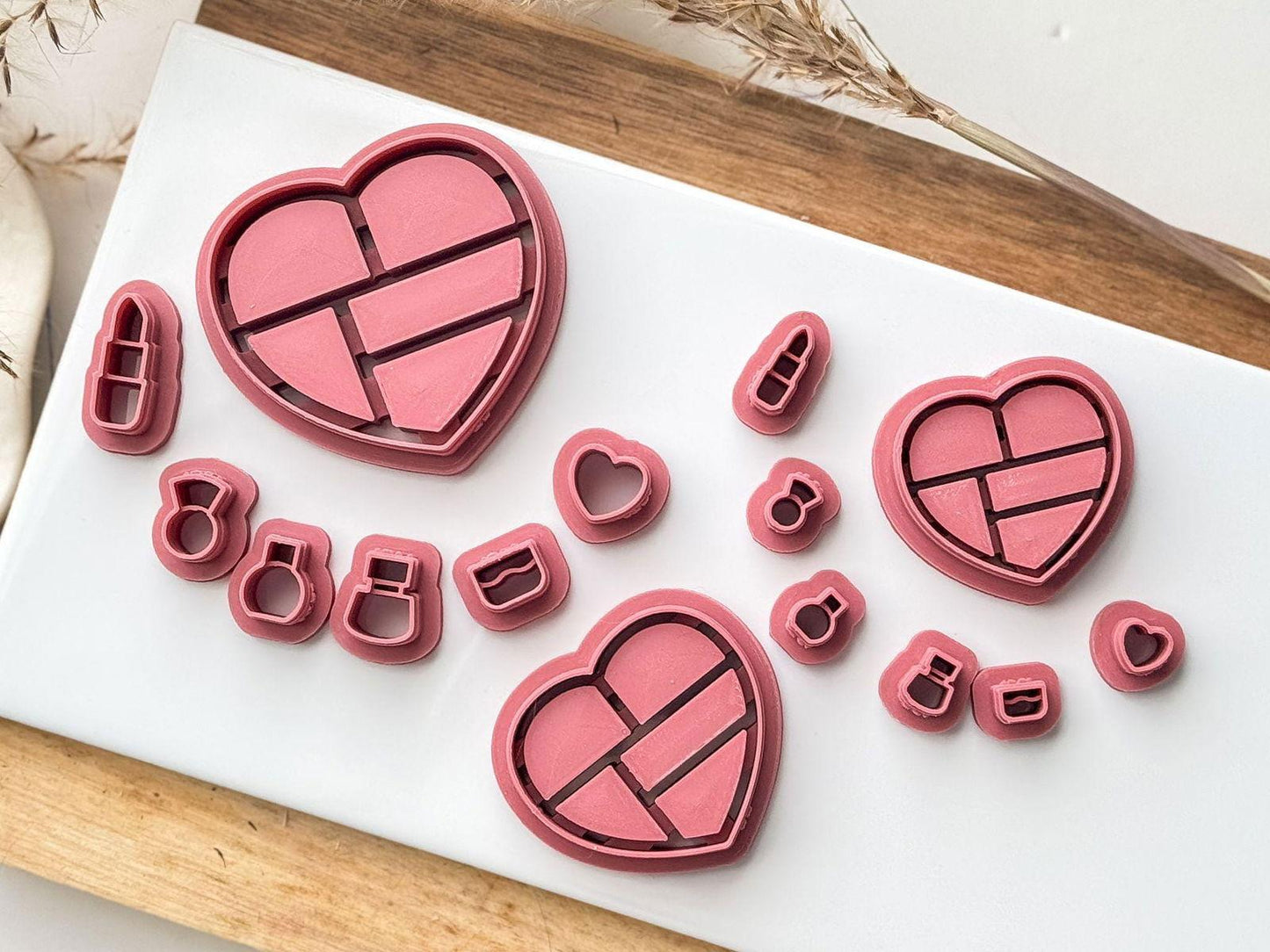 Make-up Shelf Bookcase Clay Cutter Set - Fabled Cutters