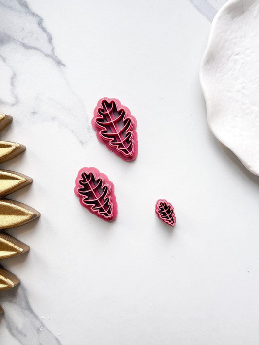 Oak Leaf Polymer Clay Cutters - Fabled Cutters