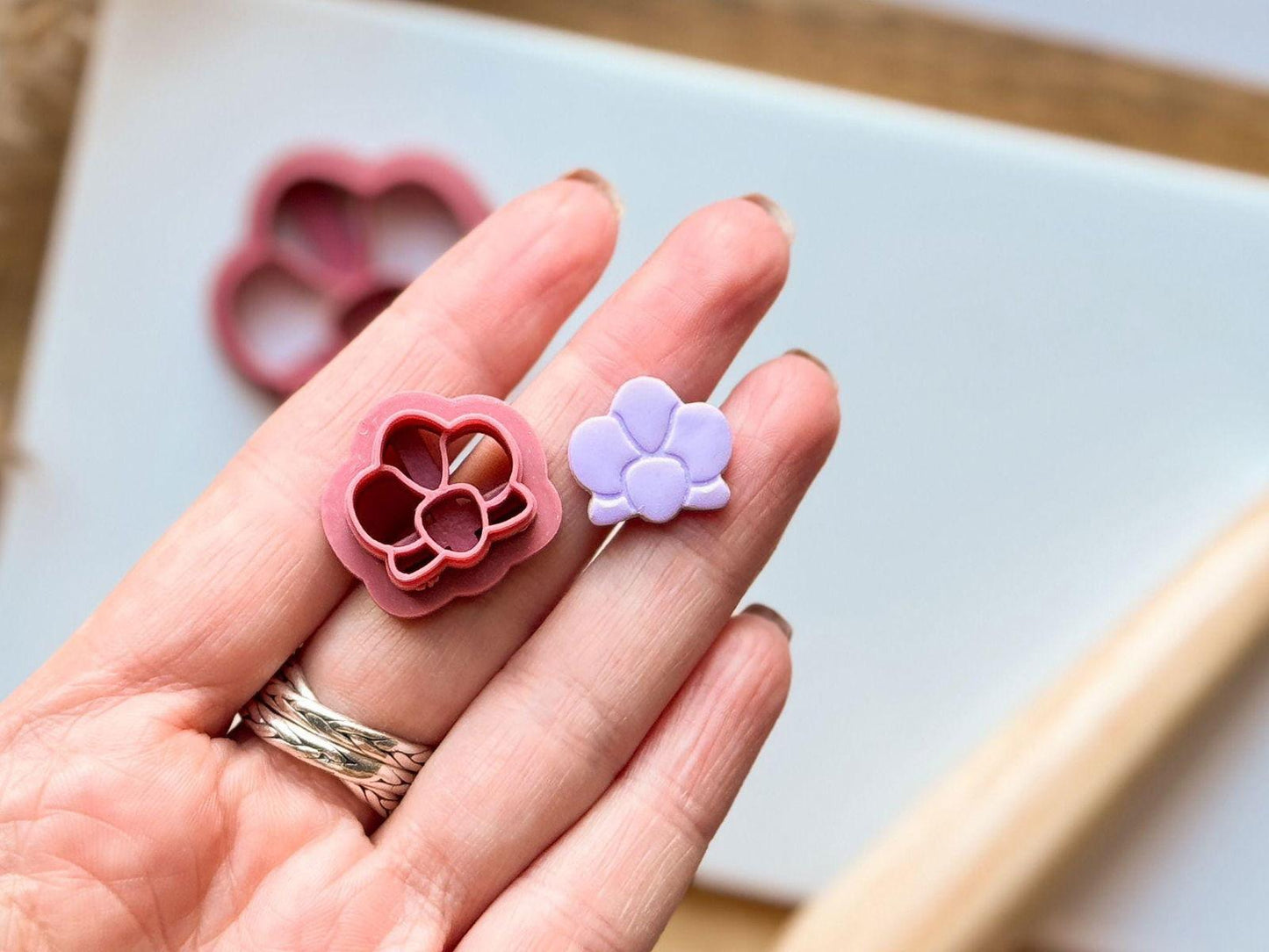 Orchid Flower Polymer Clay Cutter - Fabled Cutters