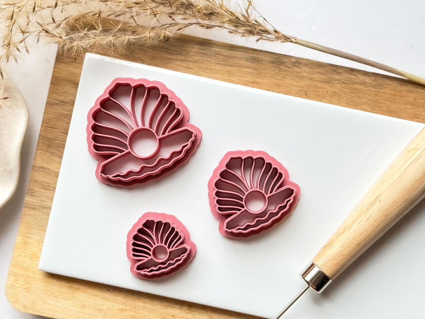 Oyster Shell Clay Cutter - Fabled Cutters