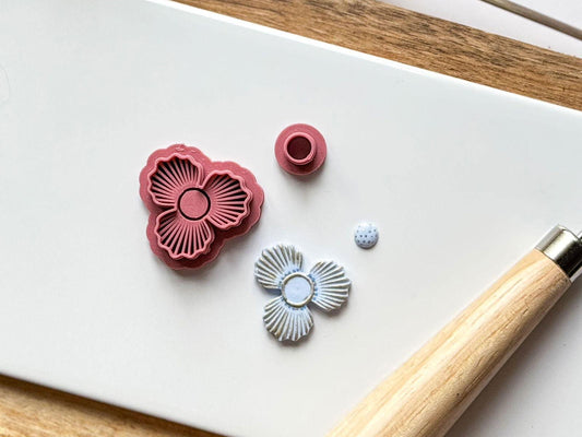 Radiant Flower Clay Cutter Set - Fabled Cutters