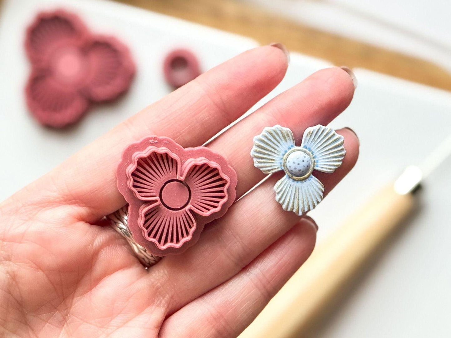 Radiant Flower Clay Cutter Set - Fabled Cutters