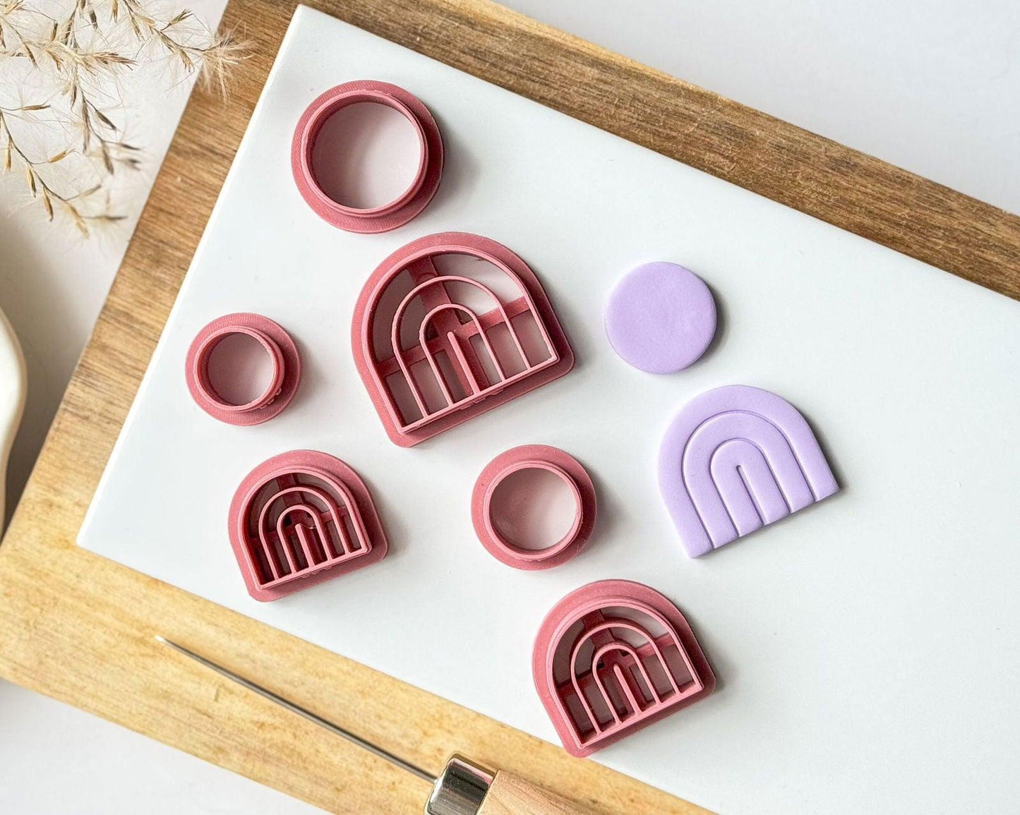 Rainbow Clay Cutter Set - 2 Piece - Fabled Cutters
