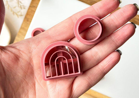 Rainbow Clay Cutter Set - 2 Piece - Fabled Cutters