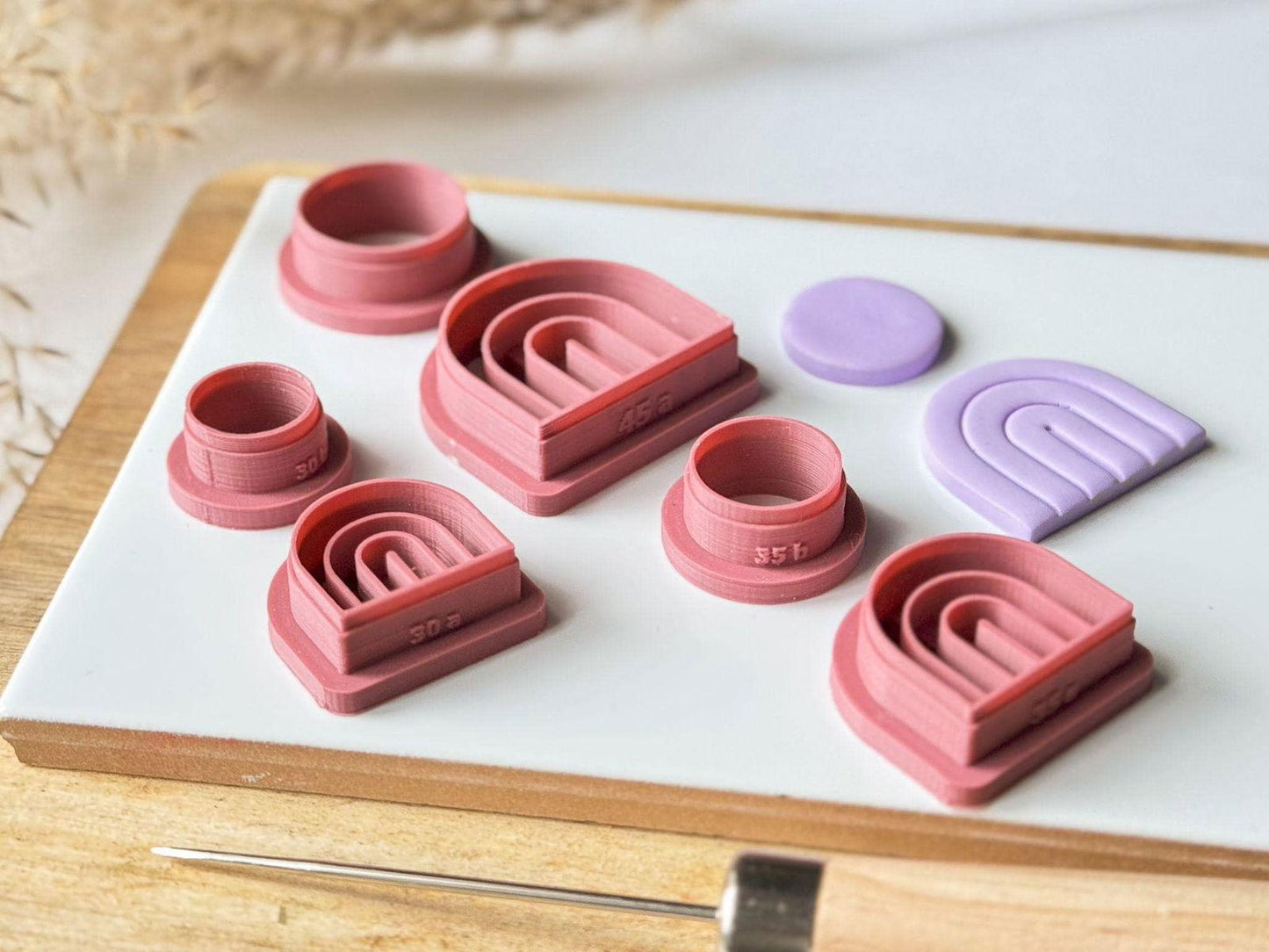 Rainbow Clay Cutter Set - 2 Piece - Fabled Cutters