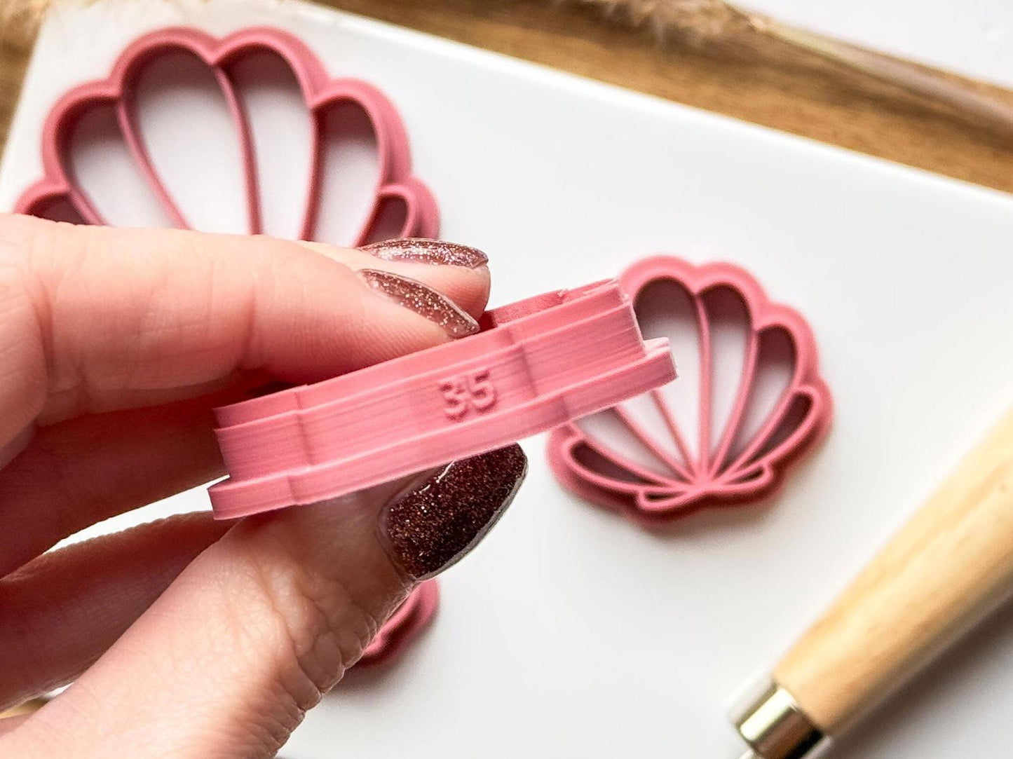 Sea Shell Clay Cutter - Fabled Cutters