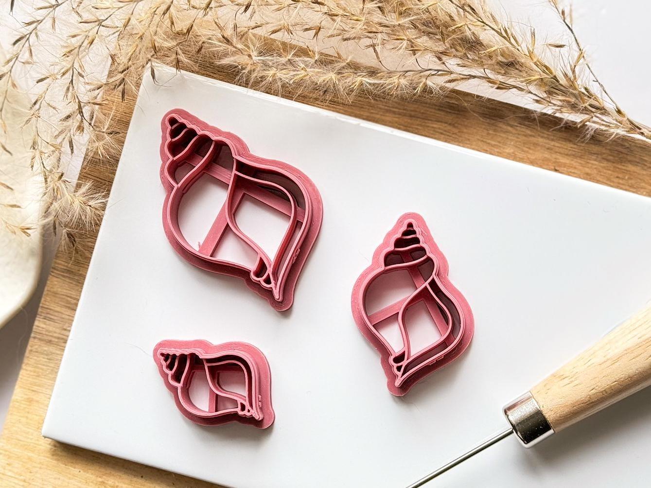 Seashell Conch Clay Cutter - Fabled Cutters