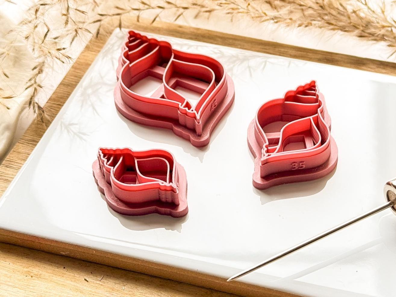 Seashell Conch Clay Cutter - Fabled Cutters