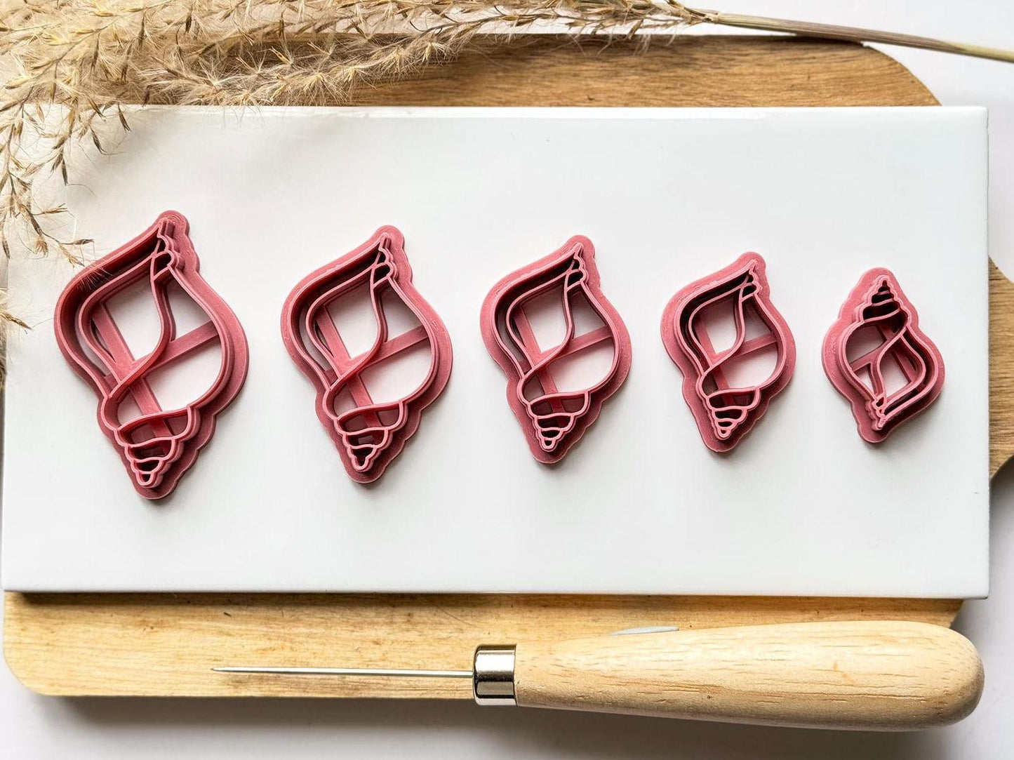 Seashell Conch Clay Cutter - Fabled Cutters