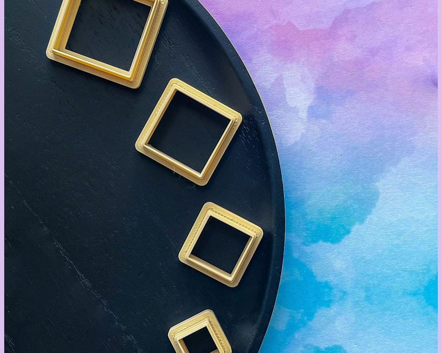 Square Polymer Clay Cutter - Fabled Cutters