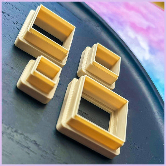 Square Polymer Clay Cutter - Fabled Cutters