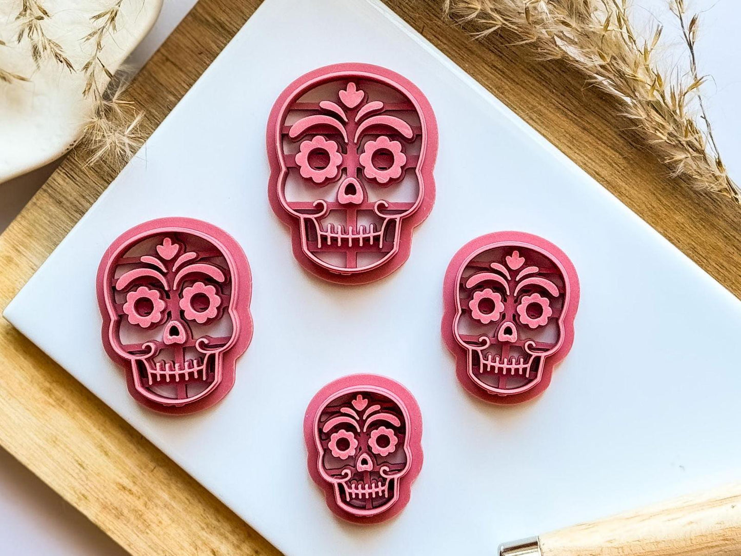 Sugar Skull Clay Cutter - Fabled Cutters