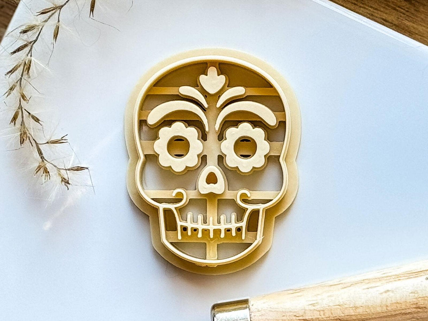 Sugar Skull Clay Cutter - Fabled Cutters