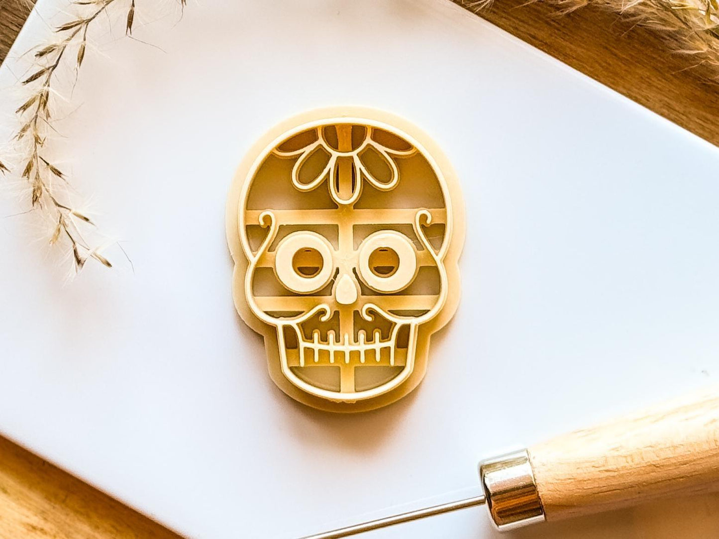 Sugar Skull Female Clay Cutter - Fabled Cutters