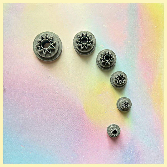 Sun Polymer Clay Cutters - Fabled Cutters